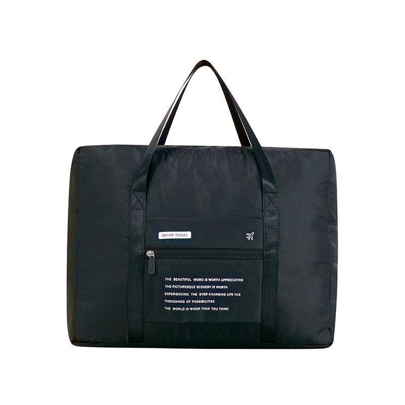 【Local Ready Stock】Foldable Travel Bag | Hand-carry Tote Bag | Waterproof | Lightweight | Large-capacity| Durable |