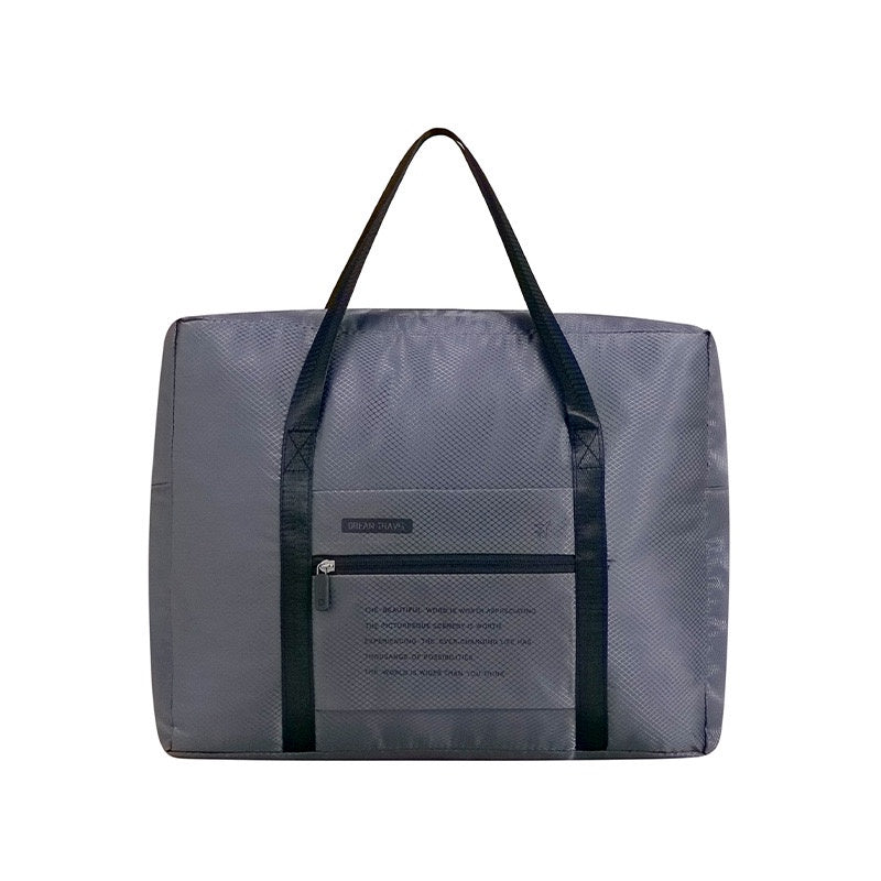 【Local Ready Stock】Foldable Travel Bag | Hand-carry Tote Bag | Waterproof | Lightweight | Large-capacity| Durable |