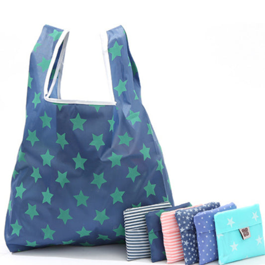 【Local Ready Stock】Reusable Foldable Recycle Shopping Bags | Recyclable Grocery Tote | Eco-Friendly | Washable |