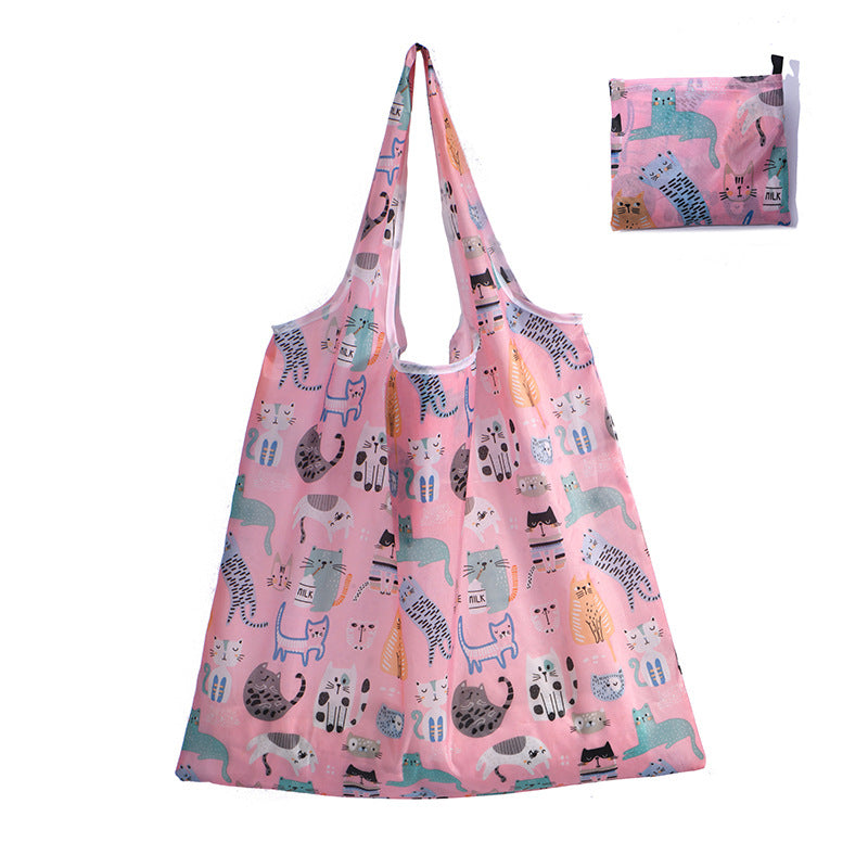 【Local Ready Stock】Reusable Foldable Recycle Shopping Bags | Recyclable Grocery Tote | Eco-Friendly | Washable |