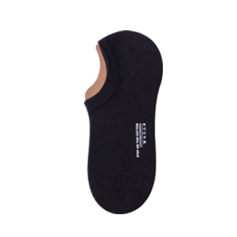 [Local Ready Stock] Women's seamless cotton socks Invisible Low cut Ice Silk Non-slip | Cotton boat | Ankle socks