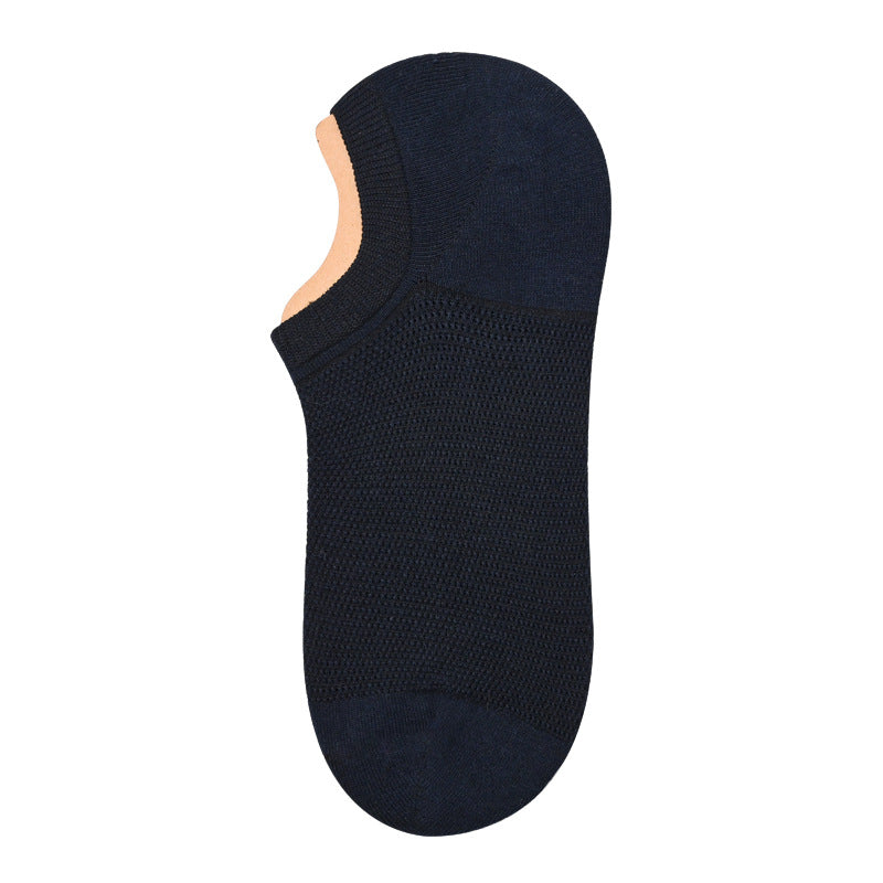 [Local Ready Stocks] Men's cotton socks shallow mouth boat and ankle socks | Deodorant | Sweat-absorbing cotton