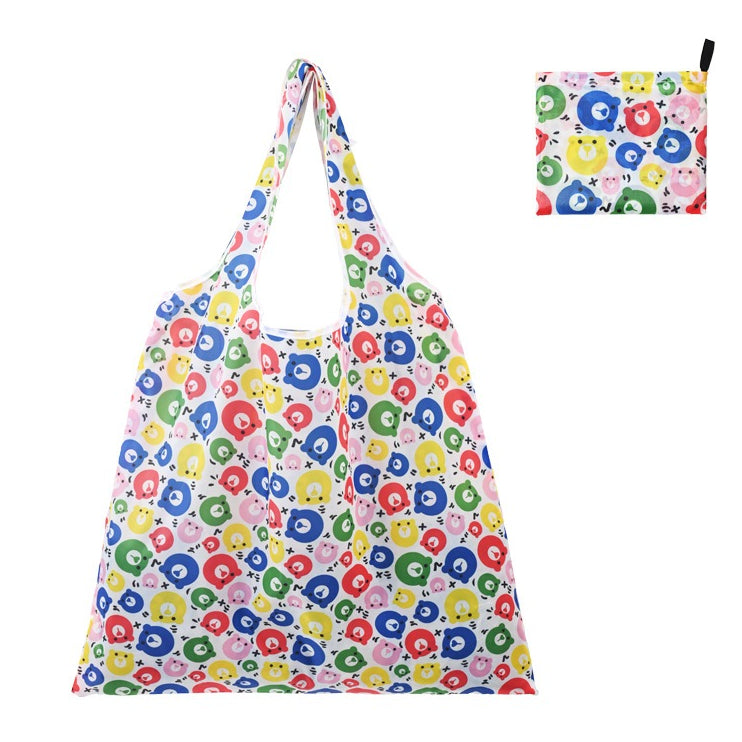 【Local Ready Stock】Reusable Foldable Recycle Shopping Bags | Recyclable Grocery Tote | Eco-Friendly | Washable |