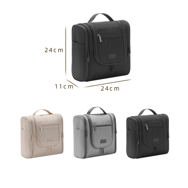 【Local Ready Stock】RPET Travel Hanging Cosmetic Bag | Large capacity  | Travel storage bag | Portable toiletry bag |